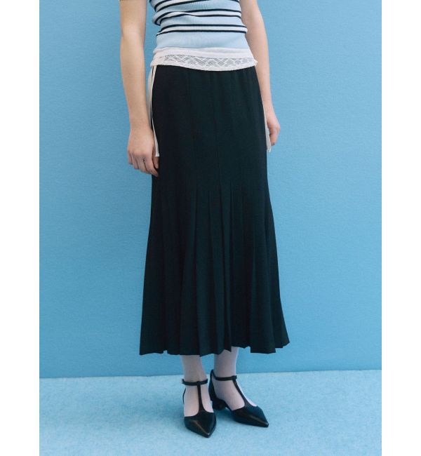 LAGUNAMOON「タックプリーツマーメイドスカート」|スカート|