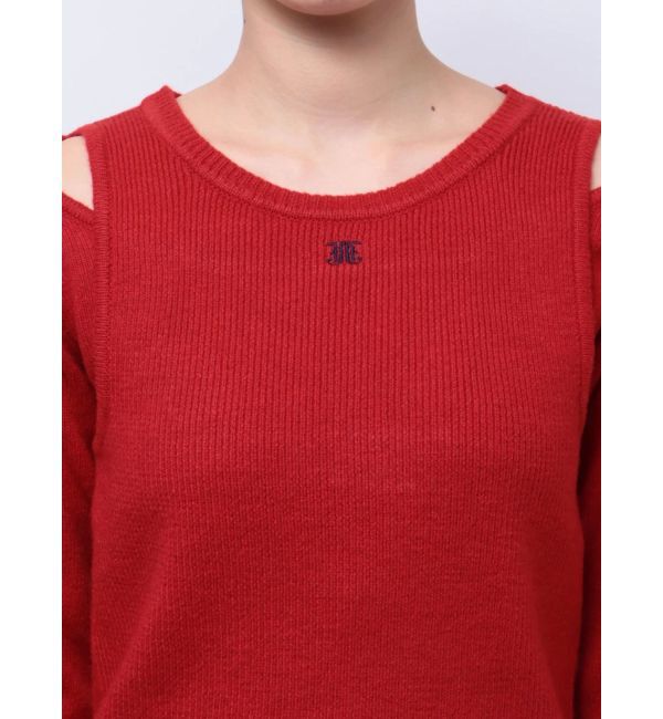 jouetie「カットアウトリブニット」|ニット・セーター|