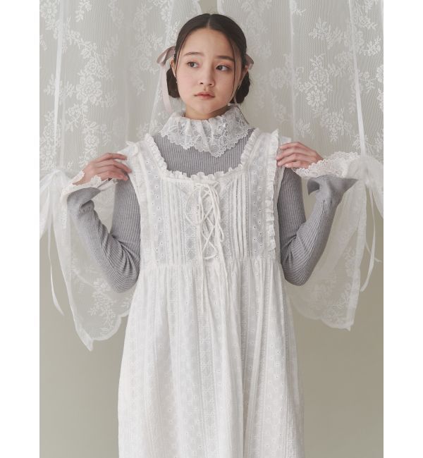 merry jenny「レースリブニット」|ニット・セーター|