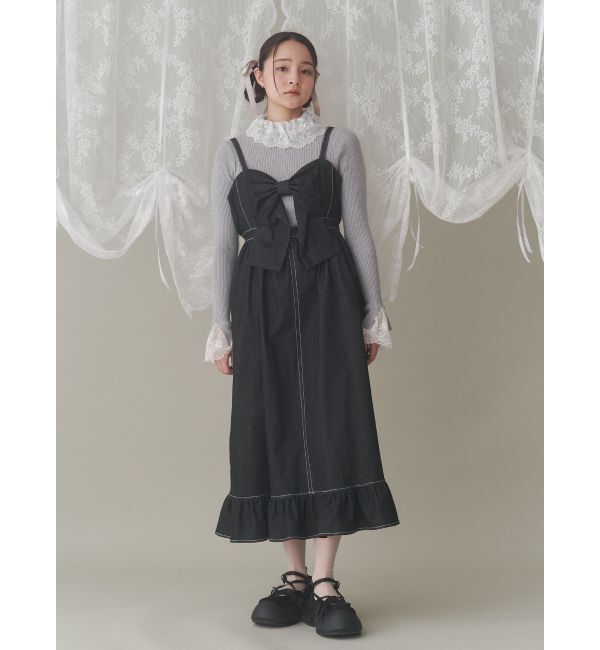 merry jenny「レースリブニット」|ニット・セーター|