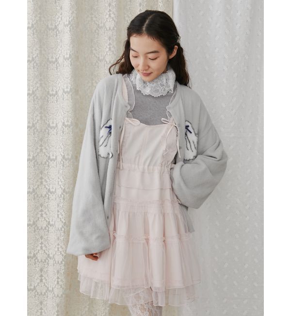 merry jenny「レースリブニット」|ニット・セーター|