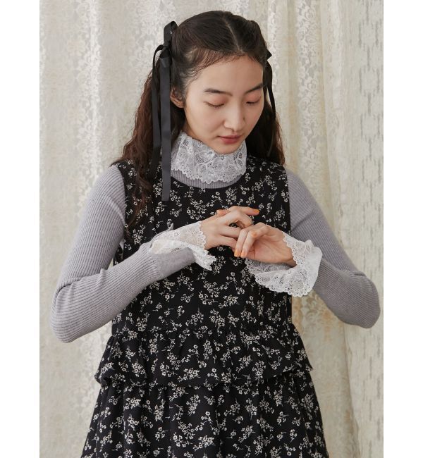 merry jenny「レースリブニット」|ニット・セーター|