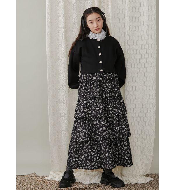 merry jenny「レースリブニット」|ニット・セーター|