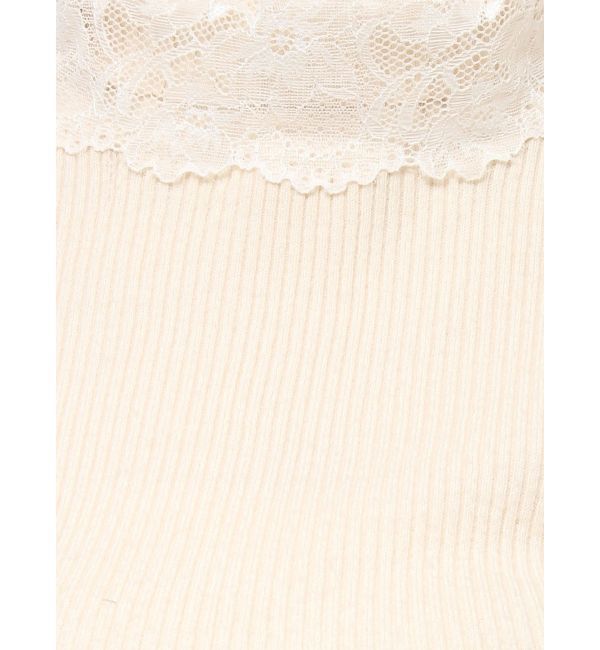 merry jenny「レースリブニット」|ニット・セーター|