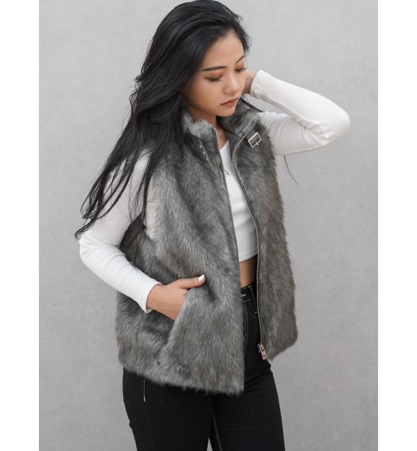 GYDA「GGスライダーエコファーベスト」|その他|グレー