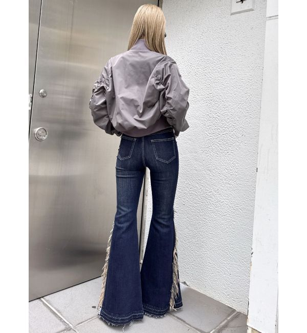 GYDA「GDハイネックショートブルゾン」|ブルゾン・スタジャン|