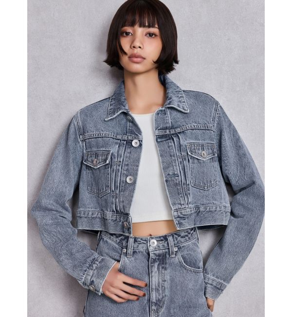 GYDA「STUPID RICH bijouデニムショートGジャン」|その他|