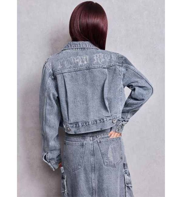 GYDA「STUPID RICH bijouデニムショートGジャン」|その他|