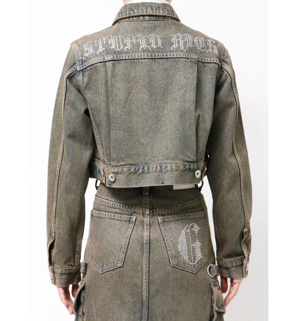 GYDA「STUPID RICH bijouデニムショートGジャン」|その他|