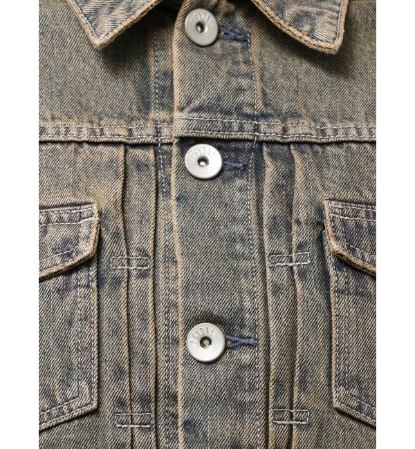 GYDA「STUPID RICH bijouデニムショートGジャン」|その他|