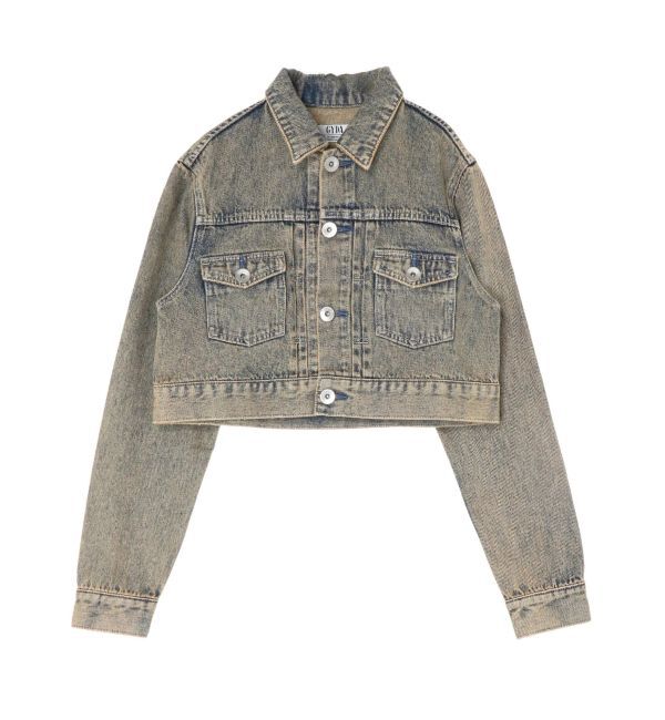 GYDA「STUPID RICH bijouデニムショートGジャン」|その他|