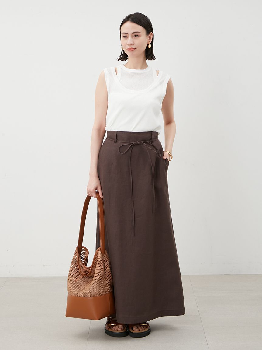 Mila Owen「イージーケアタンクレイヤードカットトップス」|タンクトップ|