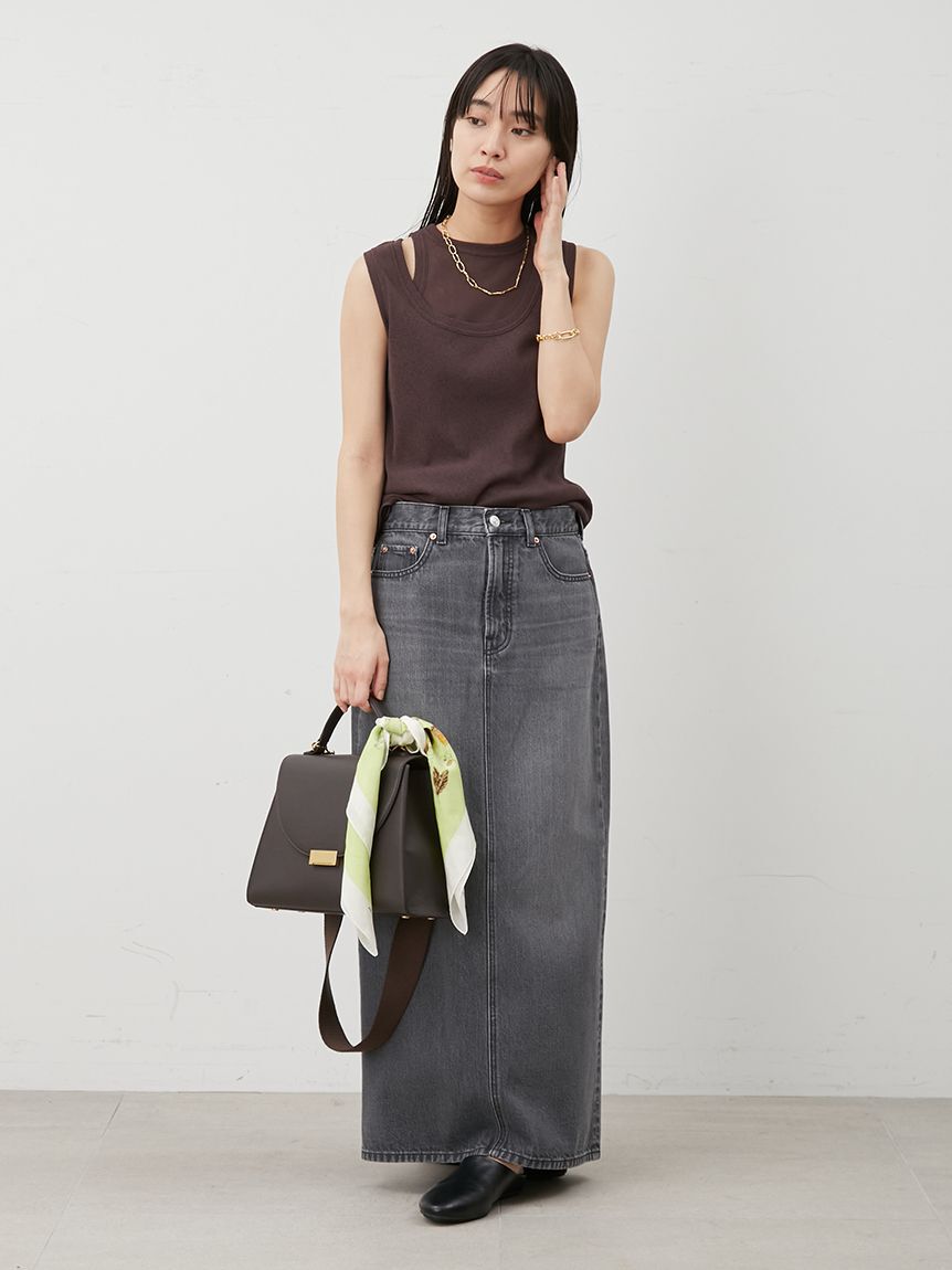 Mila Owen「イージーケアタンクレイヤードカットトップス」|タンクトップ|