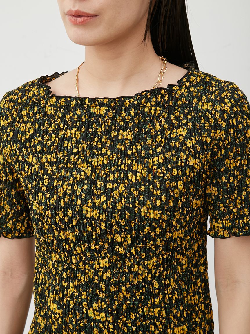 Mila Owen「シャーリングブラウス」|シャツ・ブラウス|