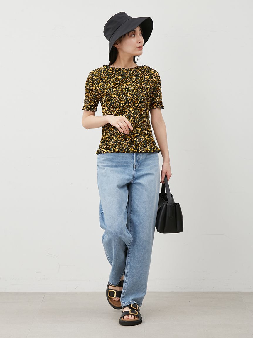 Mila Owen「シャーリングブラウス」|シャツ・ブラウス|