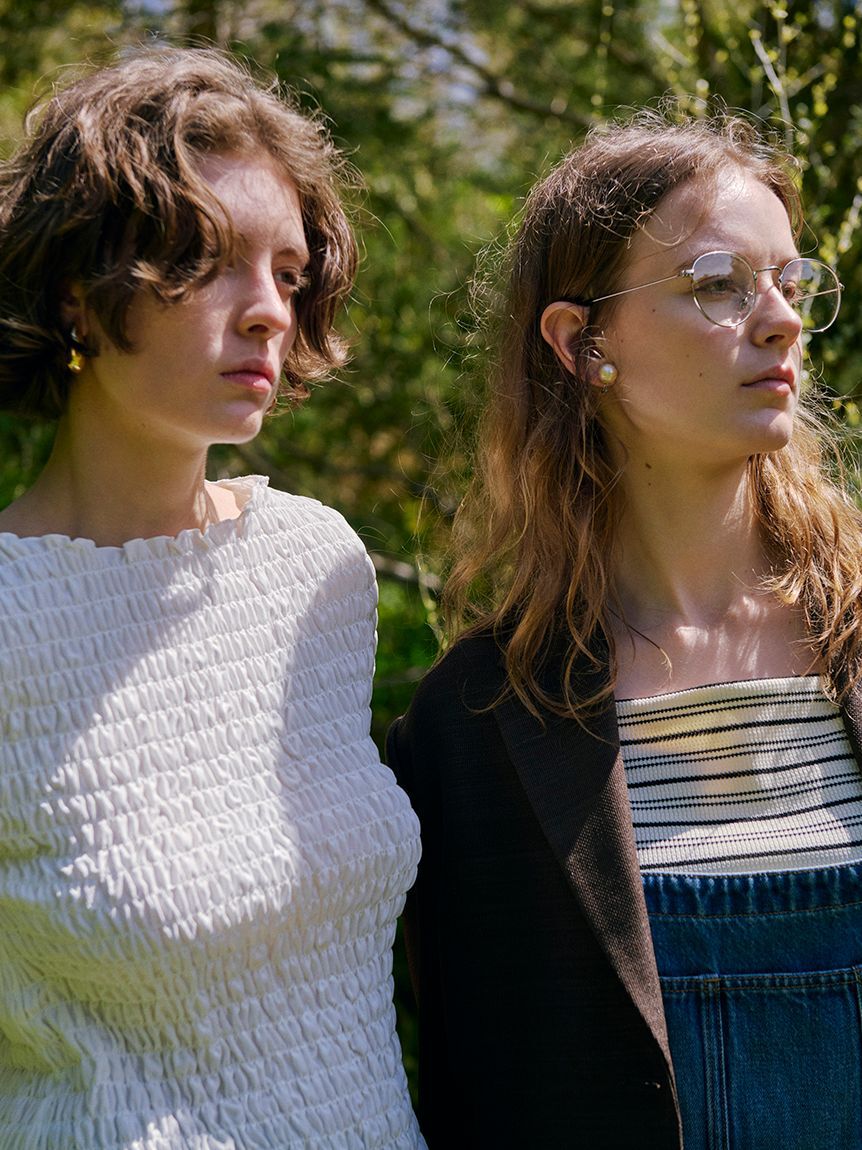 Mila Owen「シャーリングブラウス」|シャツ・ブラウス|