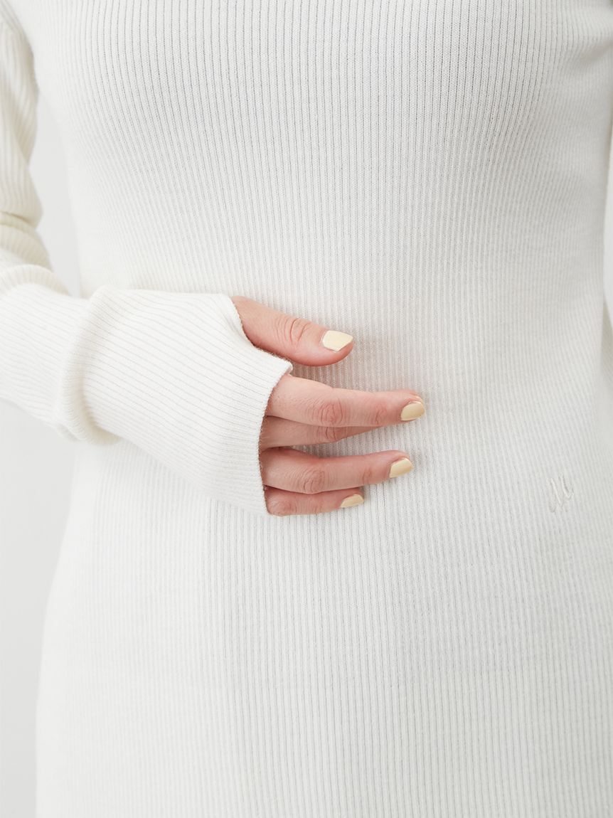 Mila Owen「タートルネックリブニットプルオーバー」|ニット・セーター|