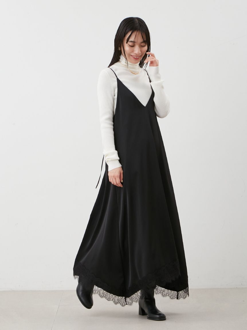 Mila Owen「タートルネックリブニットプルオーバー」|ニット・セーター|