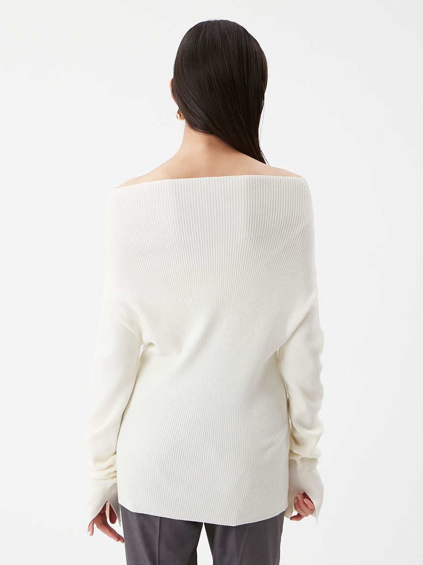 Mila Owen「オフショルラメニット」|ニット・セーター|