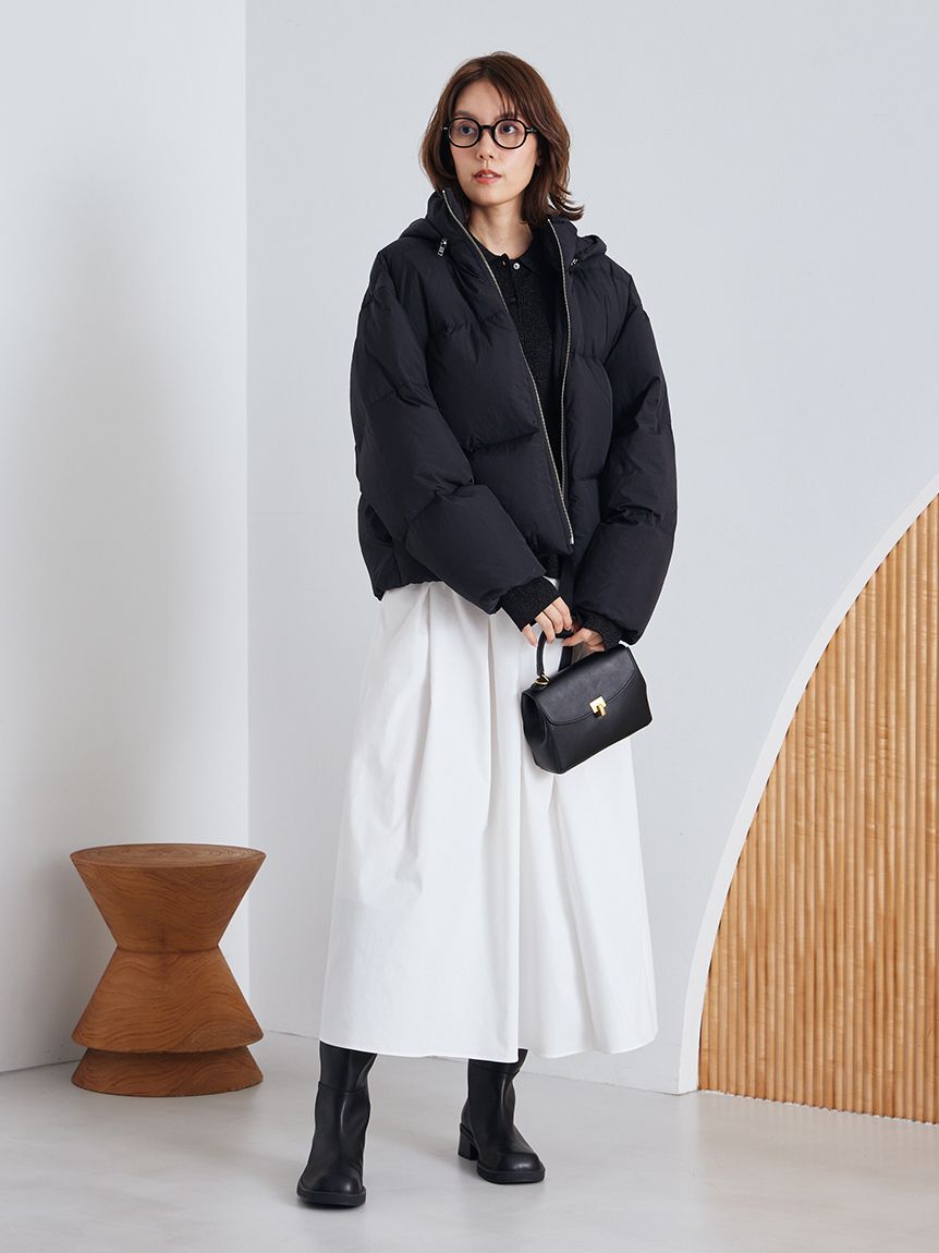 Mila Owen「フレンチダウンテントシルエットジャケット」|ダウン|