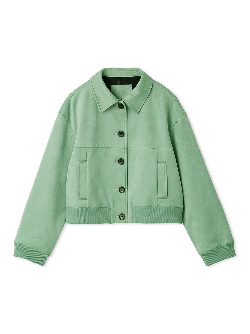 Mila Owen「【セットアップ対応】スウェードブルゾン」|ブルゾン・スタジャン|MNT