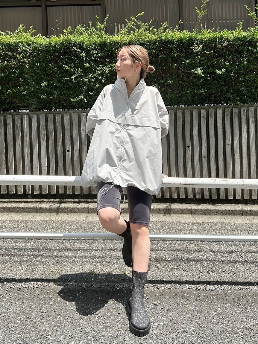 emmi atelier「【ONLINE限定】 撥水パッカブルブルゾン」|ブルゾン・スタジャン|