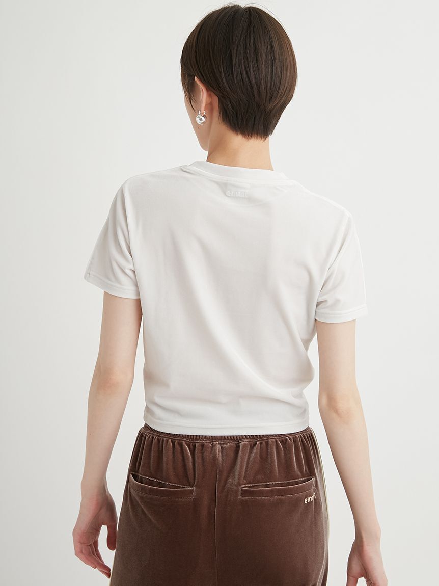 PUMA「【emmi&times;PUMA】T7 TEE」|Tシャツ・カットソー|