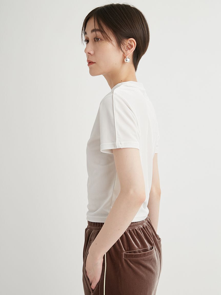 PUMA「【emmi&times;PUMA】T7 TEE」|Tシャツ・カットソー|