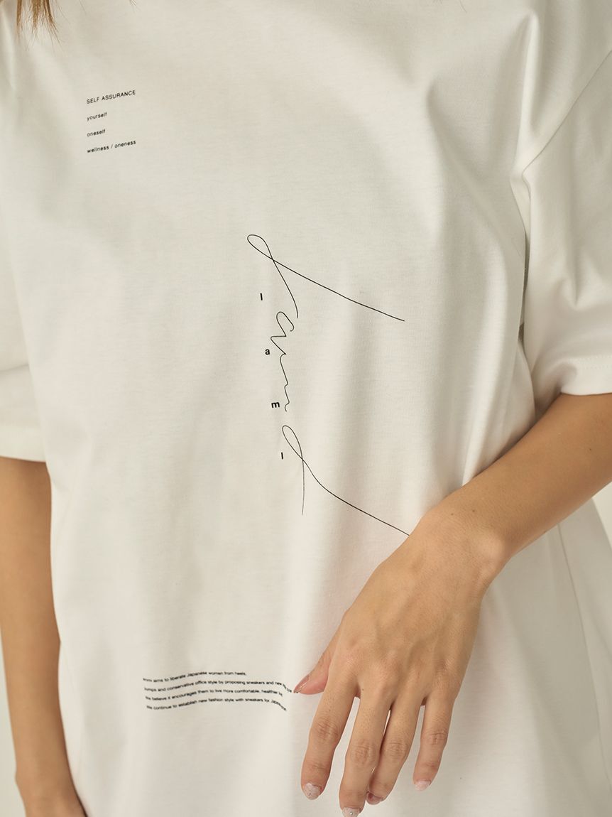 emmi atelier「【IPSA/emmi】コラボプリントTシャツ」|Tシャツ・カットソー|