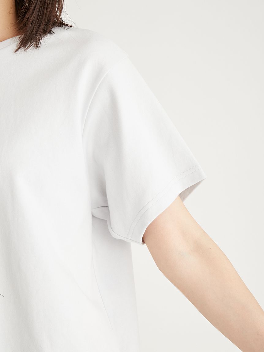 emmi atelier「【IPSA/emmi】コラボプリントTシャツ」|Tシャツ・カットソー|