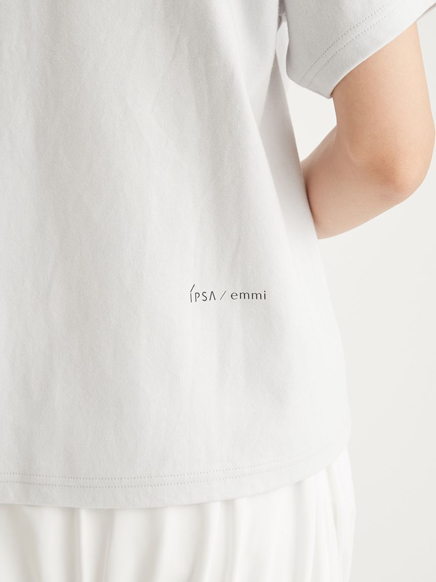 emmi atelier「【IPSA/emmi】コラボプリントTシャツ」|Tシャツ・カットソー|