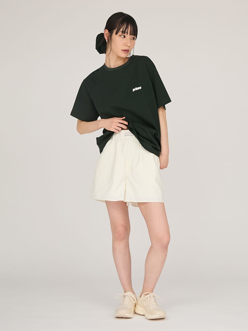 emmi atelier「【ONLINE限定カラー】【prince|emmi】ナイロンハーフパンツ」|デニム|