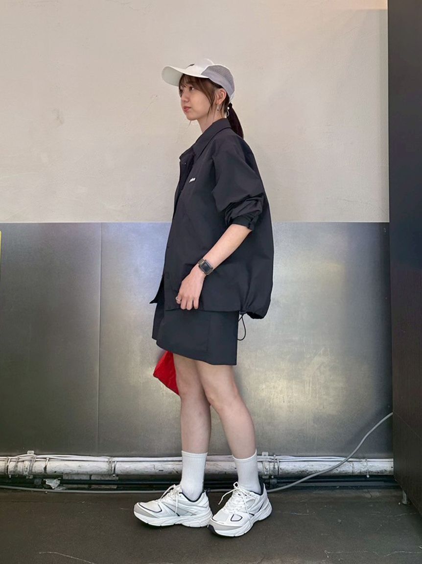 emmi atelier「【ONLINE限定カラー】【prince|emmi】ナイロンハーフパンツ」|デニム|