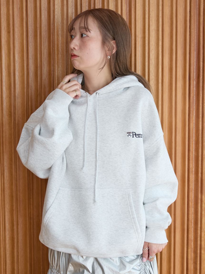 emmi「【emmi&times;GOOD ROCK SPEED】カレッジワイドボディフーディ」|スウェット・ジャージ|