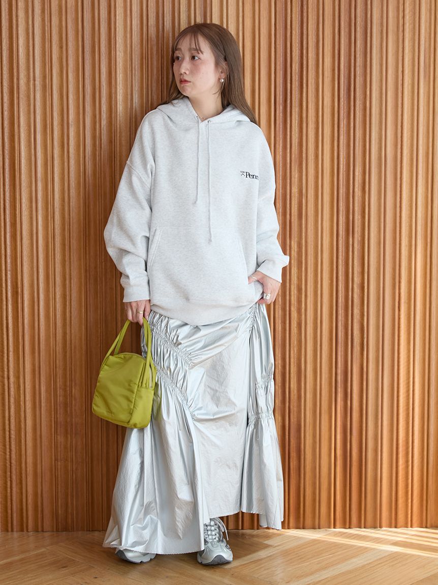 emmi「【emmi&times;GOOD ROCK SPEED】カレッジワイドボディフーディ」|スウェット・ジャージ|