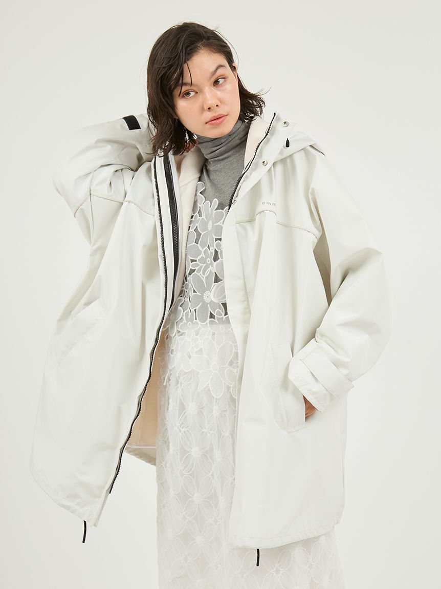 emmi atelier「フリースライナー付きユーティリティコート」|ダウン|