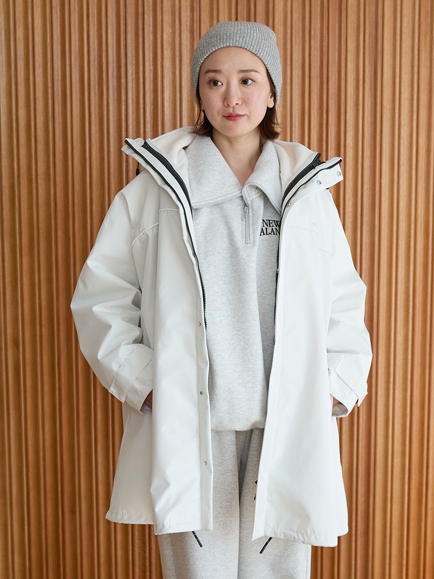 emmi atelier「フリースライナー付きユーティリティコート」|ダウン|