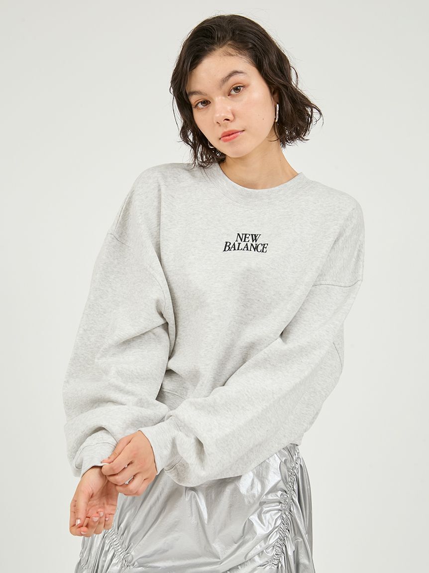 NEW BALANCE 「【New Balance for emmi】Track side フリースクルー」|スウェット・ジャージ|
