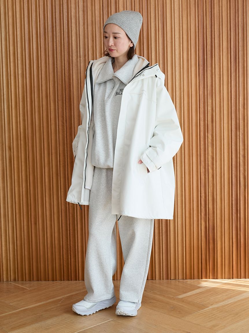 NEW BALANCE 「【New Balance for emmi】Track side フリースハーフジップ」|スウェット・ジャージ|