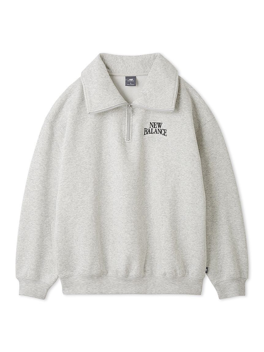 NEW BALANCE 「【New Balance for emmi】Track side フリースハーフジップ」|スウェット・ジャージ|