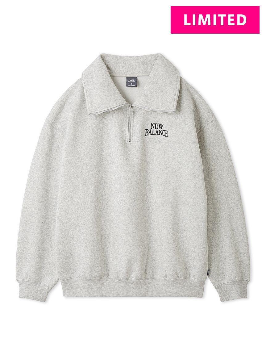NEW BALANCE 「【New Balance for emmi】Track side フリースハーフジップ」|スウェット・ジャージ|