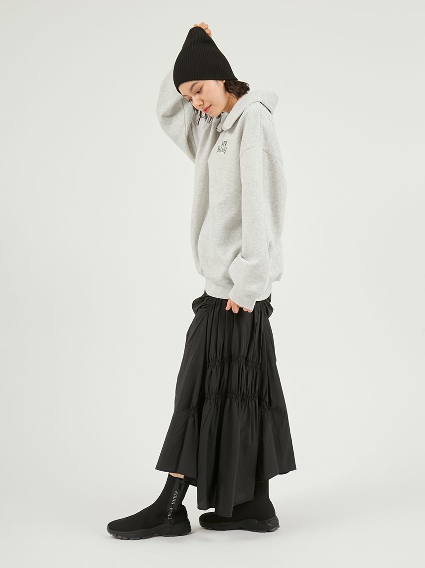 NEW BALANCE 「【New Balance for emmi】Track side フリースハーフジップ」|スウェット・ジャージ|