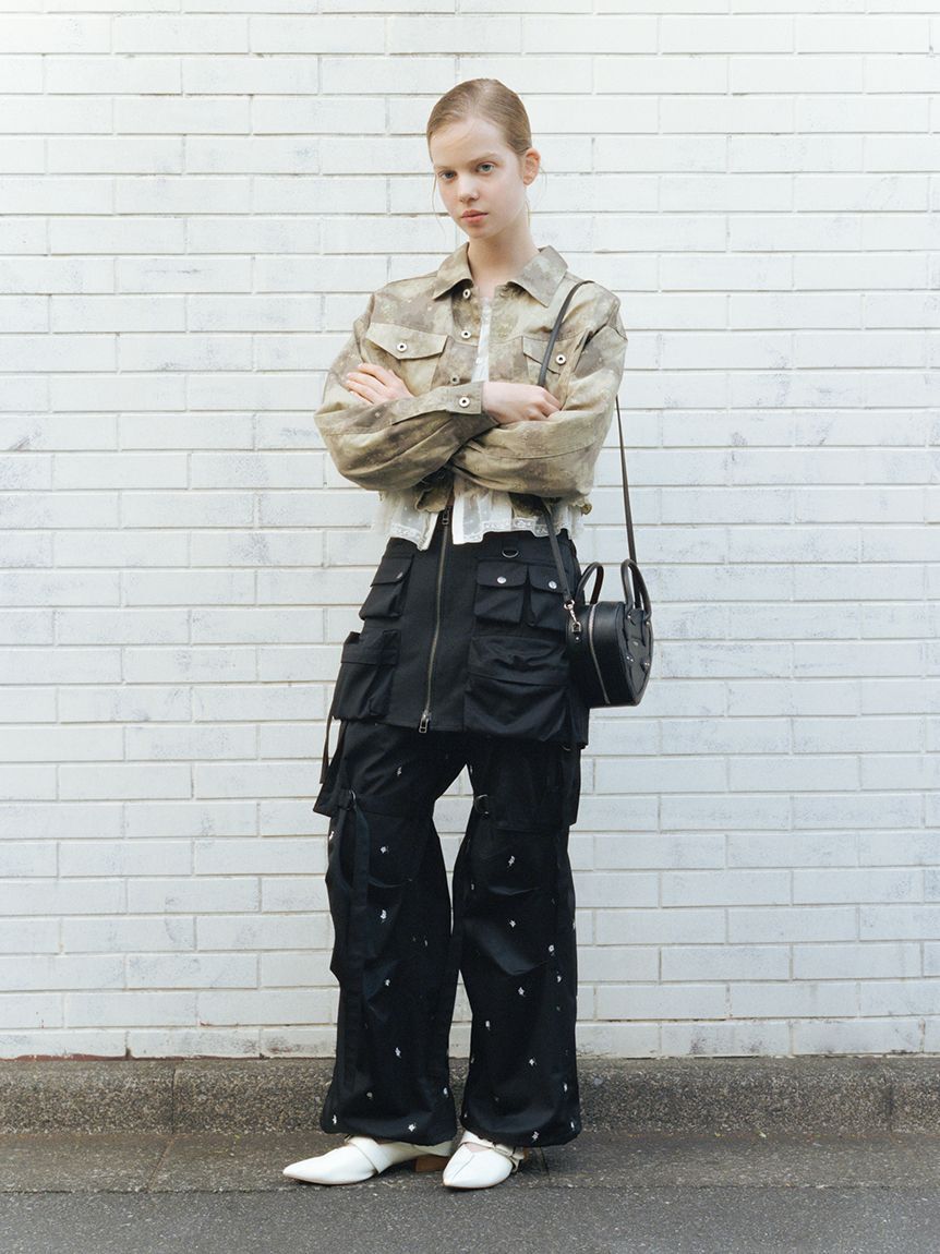 FURFUR「【WEB限定カラー】ダブルストラップバブーシュ」|パンプス|