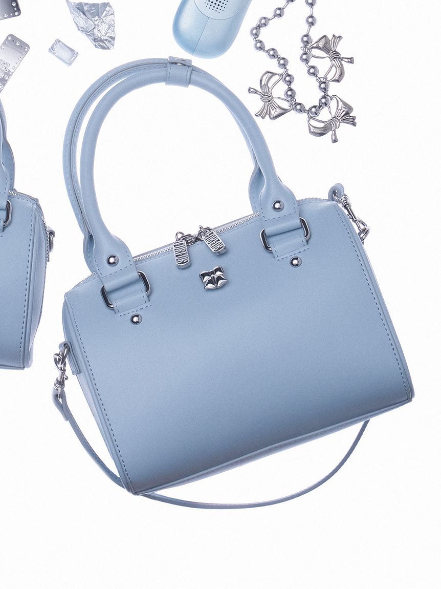 FURFUR「リボンカシメボストンバッグ」|ボストンバッグ|SAX