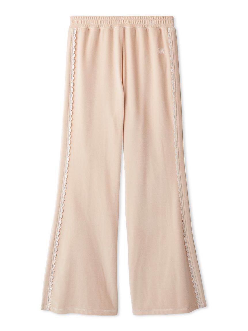 FURFUR「サイドレースベロアトラックパンツ」|チノ|