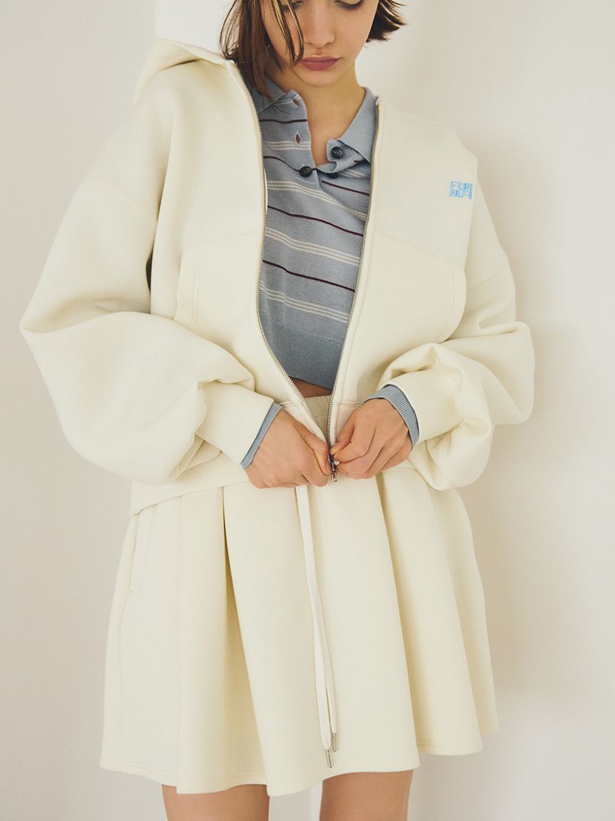 FURFUR「シャツレイヤードポロニット」|ニット・セーター|