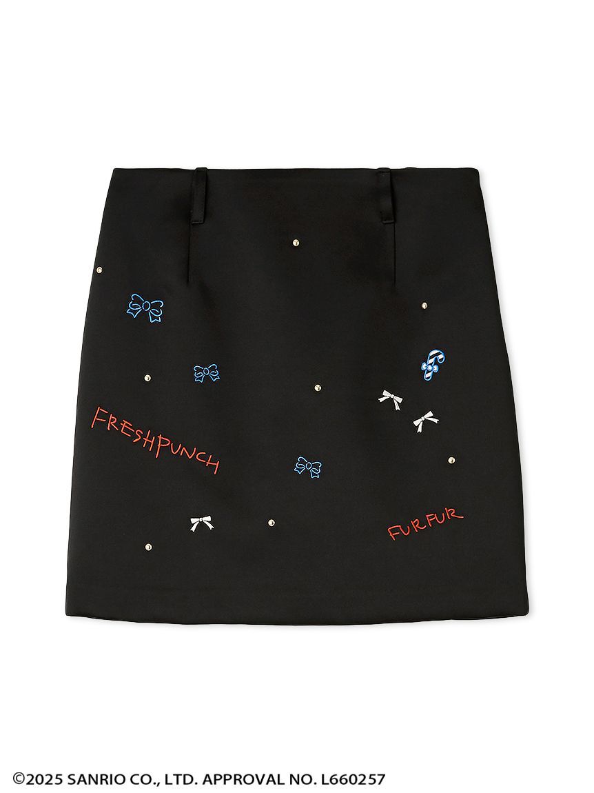 FURFUR「FRESH PUNCH 刺繍スカート」|スカート|
