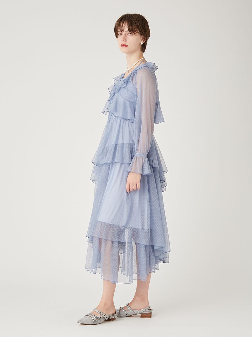 FURFUR「ボレロSETチュールドレス」|ドレス|