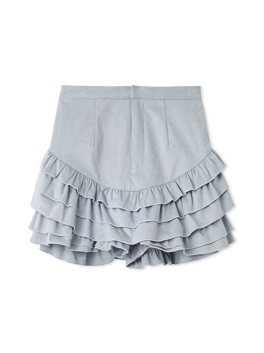 FURFUR「フリルレイヤースウェードショートパンツ」|その他|