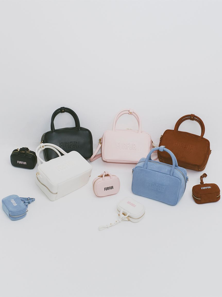 FURFUR「【限定カラー】バリエーションマイクロスクエアボストン」|キーケース|